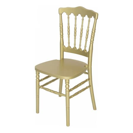 Gold Resin Napoleon Chair With UV Protection